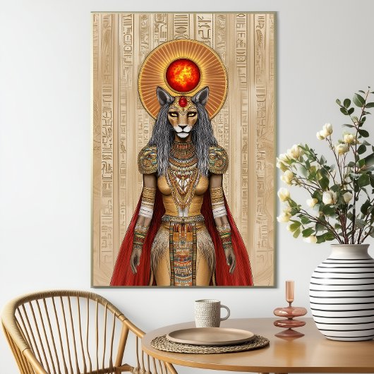 Sekhmet: Egyptian Lioness Goddess ポスター