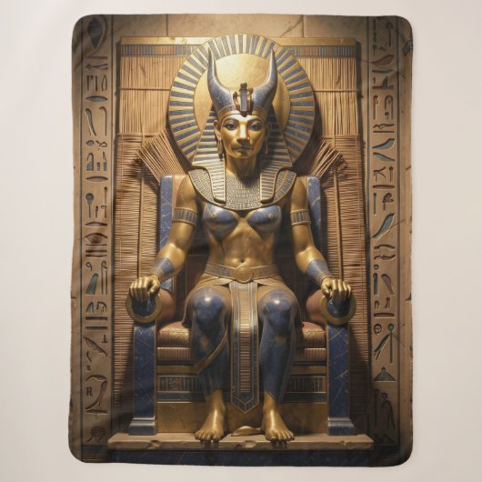 Sekhmet – Lion-Headed War Goddess シェルパブランケット (正面)