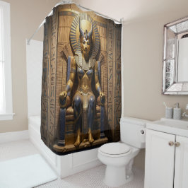Sekhmet – Lion-Headed War Goddess シャワーカーテン