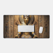 Sekhmet – Lion-Headed War Goddess デスクマット (キーボード&マウス)