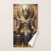Sekhmet – Lion-Headed War Goddess バスタオルセット (ハンドタオル)
