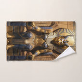 Sekhmet – Lion-Headed War Goddess バスタオルセット (ハンドタオル)