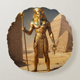 Sekhmet – Lion-Headed War Goddess´1 ラウンドクッション