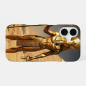 Sekhmet – Lion-Headed War Goddess´1 iPhone 16ケース (裏面横)