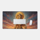 Sekhmet – Lion-Headed War Goddess´2 デスクマット (キーボード&マウス)