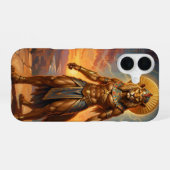 Sekhmet – Lion-Headed War Goddess´2 iPhone 16ケース (裏面横)