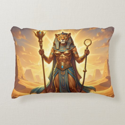 Sekhmet – Lion-Headed War Goddess´3 アクセントクッション (正面)