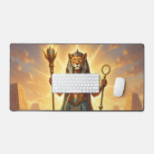 Sekhmet – Lion-Headed War Goddess´3 デスクマット (キーボード&マウス)