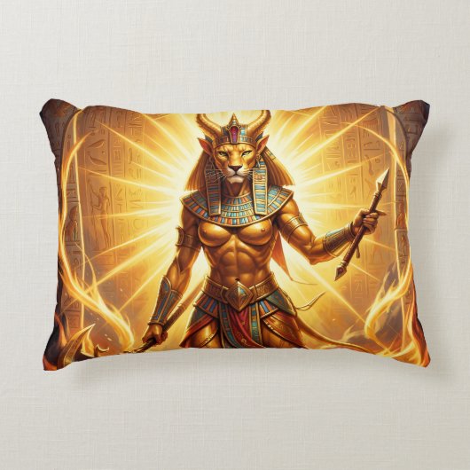 Sekhmet – Lion-Headed War Goddess´4 アクセントクッション (正面)
