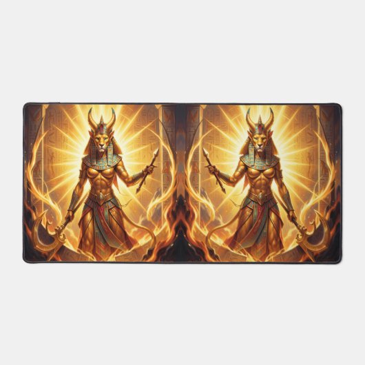 Sekhmet – Lion-Headed War Goddess´4 デスクマット (正面)