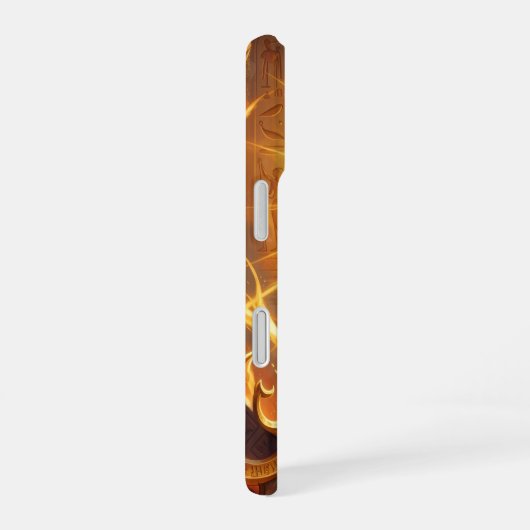 Sekhmet – Lion-Headed War Goddess´4 iPhone 16ケース (右側面)