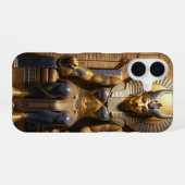 Sekhmet – Lion-Headed War Goddess iPhone 16ケース (裏面横)