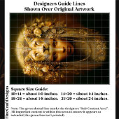 Sekhmet Lioness Goddess Portrait EW1 Decoupage 薄葉紙