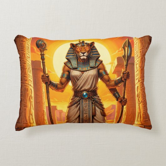 Sekhmet – Löwenköpfige Kriegsgöttin アクセントクッション (正面)