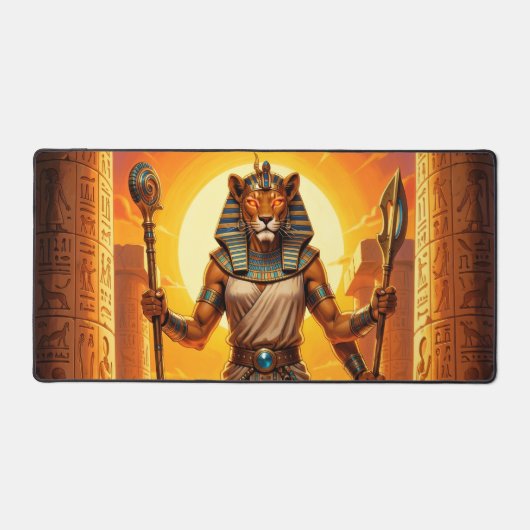 Sekhmet – Löwenköpfige Kriegsgöttin デスクマット (正面)