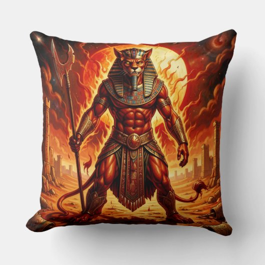 Sekhmet – Löwenköpfige Kriegsgöttin´1 クッション (正面)