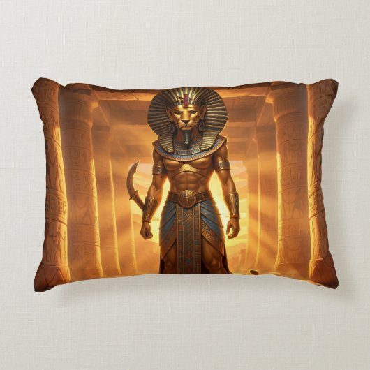 Sekhmet – Löwenköpfige Kriegsgöttin´2 アクセントクッション (正面)