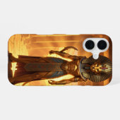 Sekhmet – Löwenköpfige Kriegsgöttin´2 iPhone 16ケース (裏面横)