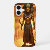 Sekhmet – Löwenköpfige Kriegsgöttin´2 iPhone 16ケース (裏面)