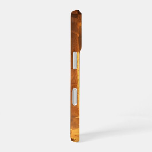 Sekhmet – Löwenköpfige Kriegsgöttin´2 iPhone 16ケース (右側面)