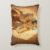 Sekhmet – Löwenköpfige Kriegsgöttin´3 アクセントクッション (正面(垂直))