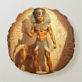 Sekhmet – Löwenköpfige Kriegsgöttin´3 ラウンドクッション