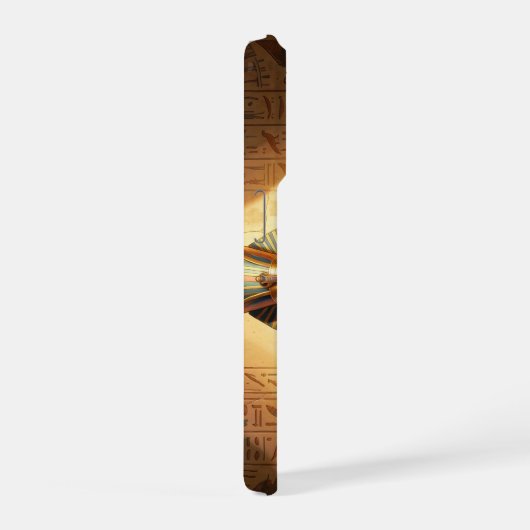 Sekhmet – Löwenköpfige Kriegsgöttin´3 iPhoneケース (右側面)