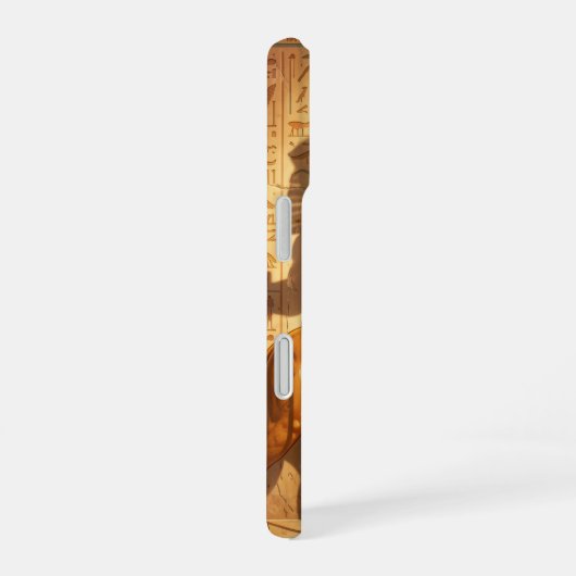 Sekhmet – Löwenköpfige Kriegsgöttin´3 iPhone 16ケース (右側面)