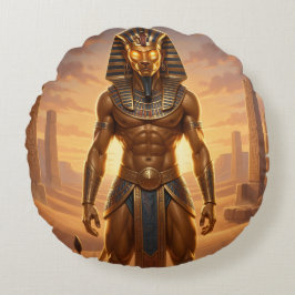 Sekhmet – Löwenköpfige Kriegsgöttin´4 ラウンドクッション