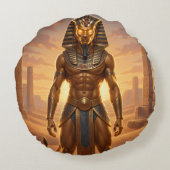 Sekhmet – Löwenköpfige Kriegsgöttin´4 ラウンドクッション (裏面)