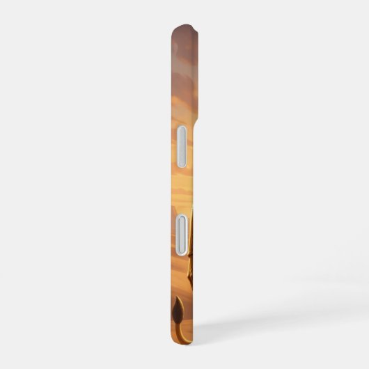 Sekhmet – Löwenköpfige Kriegsgöttin´4 iPhone 16ケース (右側面)