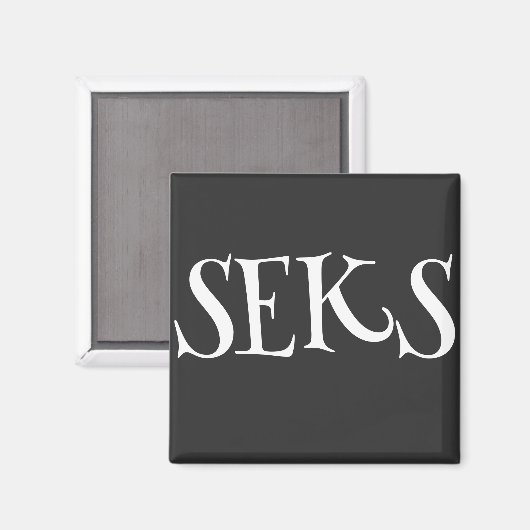 SEKS マグネット (正面/裏面)