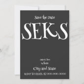 SEKS 招待状 (正面)