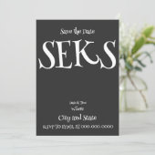SEKS 招待状 (スタンド正面)