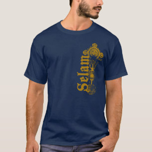 Selam -こんにちは-金ゴールドの… tシャツ