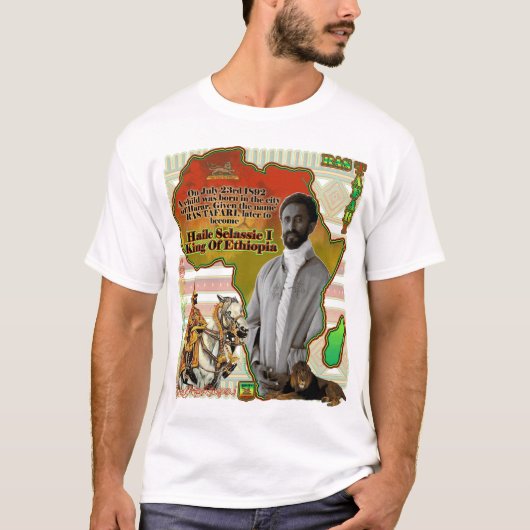 selassie_africa tシャツ (正面)