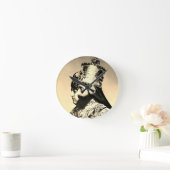 Selassie I Jah Rastafari Rasta Reggae Livity Roots ラウンド壁時計 (ホーム)