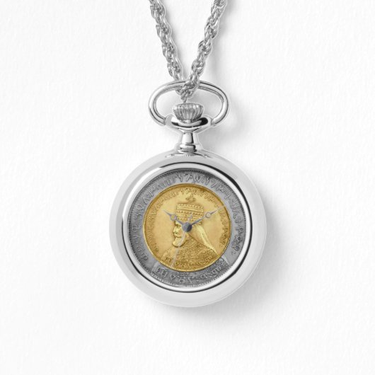 Selassie I Jah Rastafari Rasta Reggae Livity Roots 腕時計 (正面)