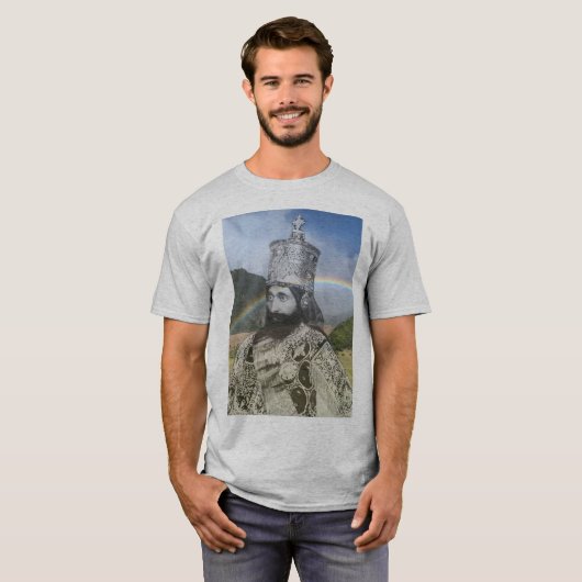 Selassie I Rainbow Tシャツ (正面フル)