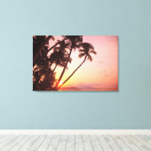 Selat Boleng, Ili Api Island, Lewolin Village キャンバスプリント (インサイチュ (ウッドフロア))