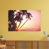 Selat Boleng, Ili Api Island, Lewolin Village キャンバスプリント (インサイチュ (リビング))