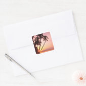 Selat Boleng, Ili Api Island, Lewolin Village スクエアシール (封筒)