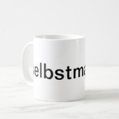 selber gestalten コーヒーマグカップ (正面左)