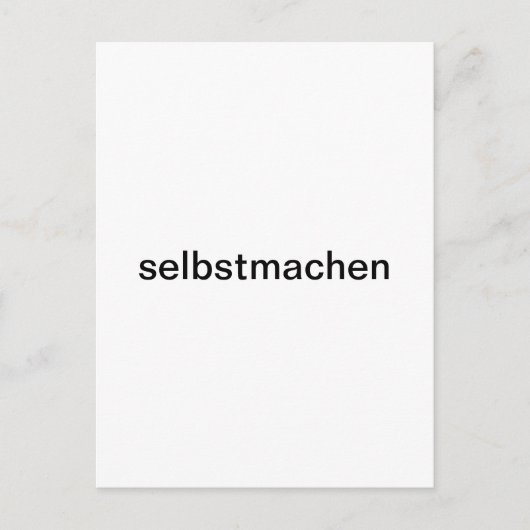 selber gestalten ポストカード (正面)