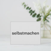 selber gestalten ポストカード (スタンド正面)