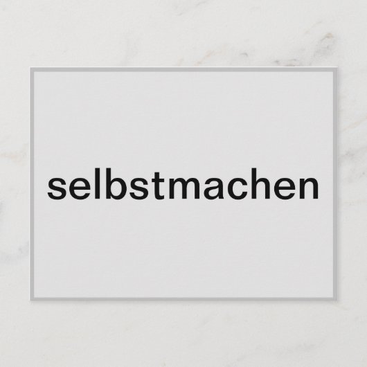 selber gestalten ポストカード (正面)