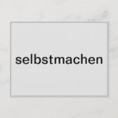 selber gestalten ポストカード (正面)