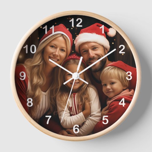 selber gestalten 壁時計 (正面)