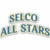 SELCO All Stars シール (正面)