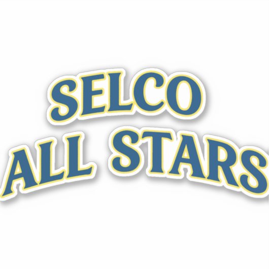 SELCO All Stars シール (正面)